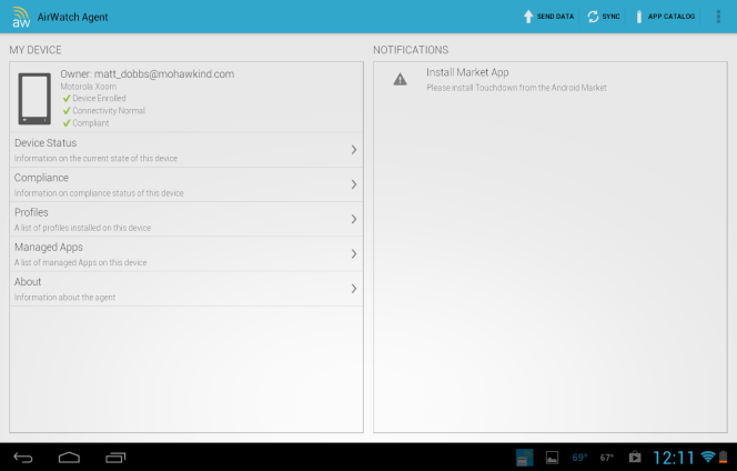 airwatch mdm agent android
